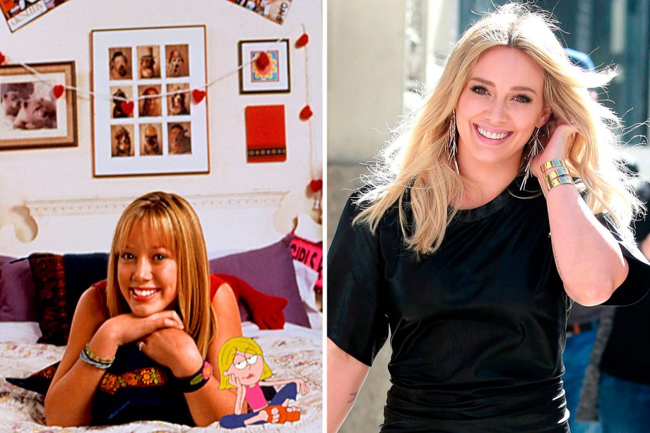 Hilary Duff Aged 14 As Lizzie McGuire In 2001
