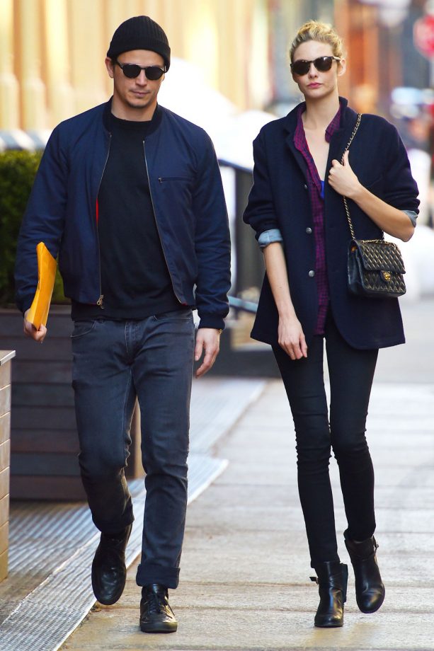 Tamsin Egerton And Josh Hartnett Co-Ordinate In New York, 2015