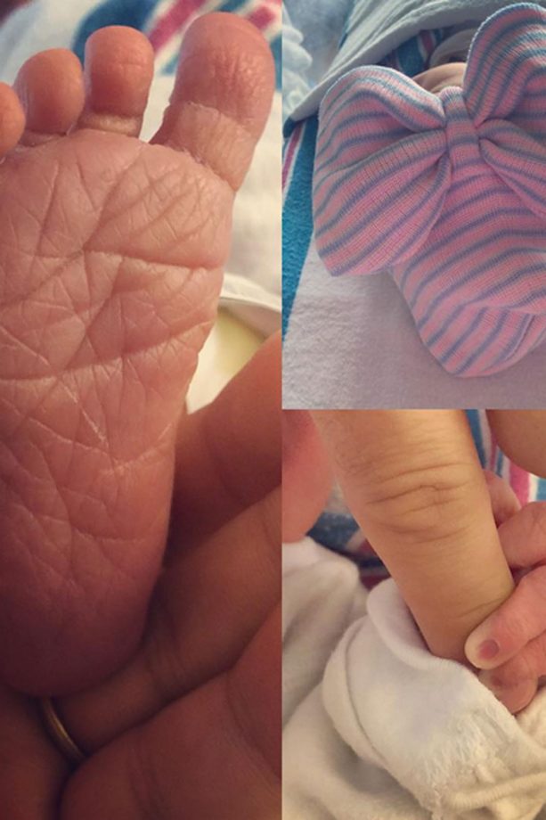 Katherine Jenkins Took To Instagram To Announce The Birth Of Her Daughter Aaliyah Reign Levitas, 2015