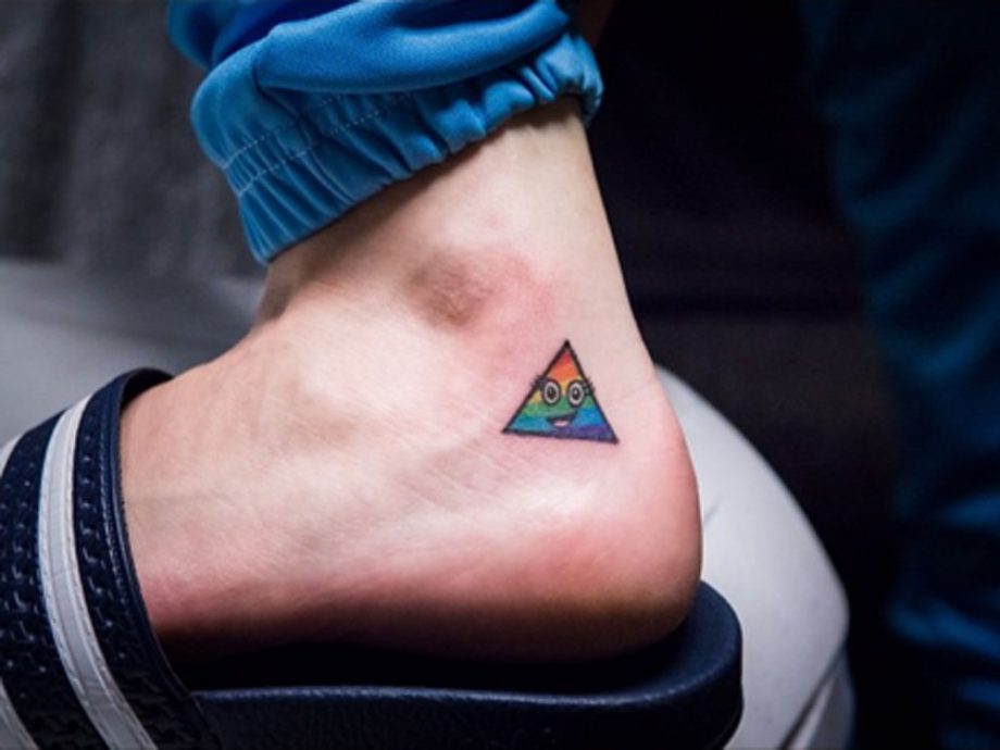 Katy Perry's New Ankle Ink, 2015