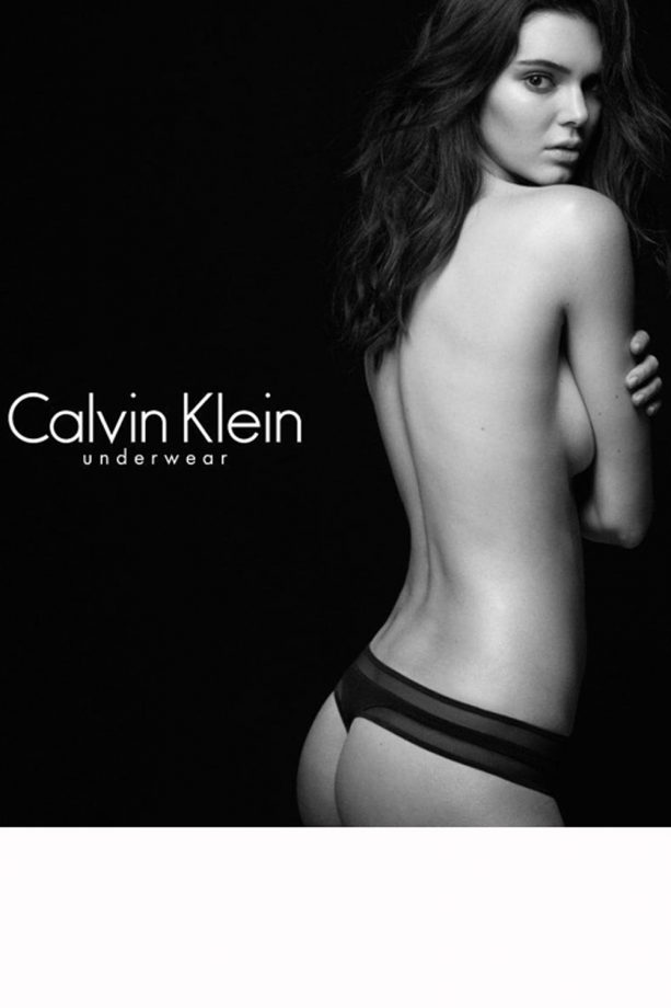 Kendall Jenner Unveils Her Racy New Calvin Klein Underwear Ad, 2015
