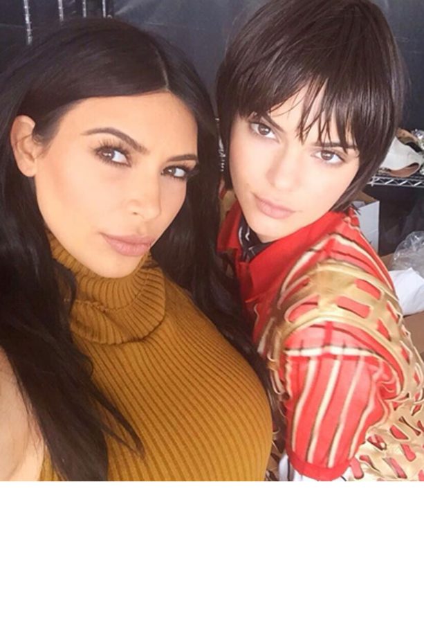 Kendall Jenner Shows Off Her Kris Jenner-Style Hair, 2015
