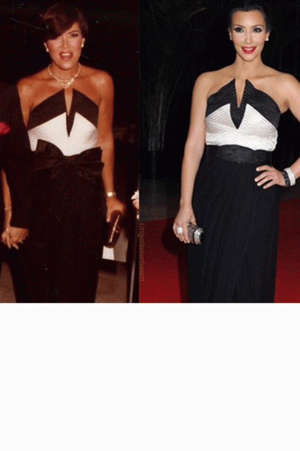 Kris Jenner Remembers That Time When Kim Kardashian Borrowed Her Favourite '80s Valentino Power Dress, 2015