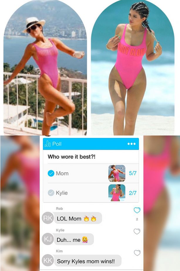 Khloe Kardashian Shares The Results Of The Family Poll About Who Looked Better: Kylie Or Kris? 2015
