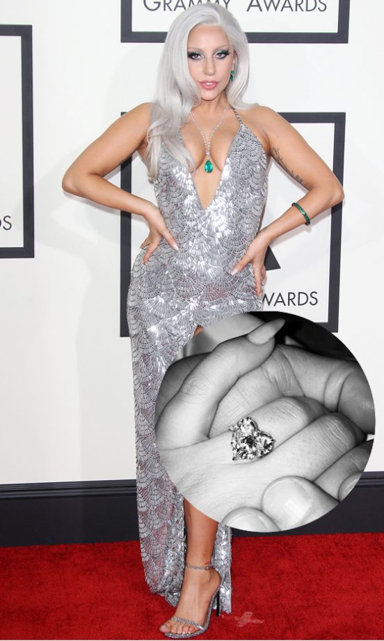 Lady Gaga's Engagement Ring
