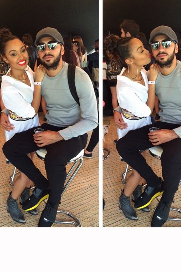 Leigh-Anne Pinnock And Boyfriend Jordan At Wireless Festival, 2015