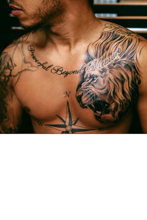 Lewis Hamilton Reveals The Meaning Behind His Lion Etching, 2015