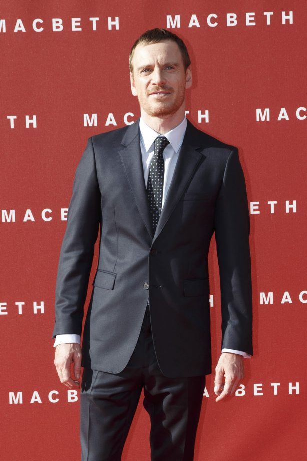 Michael Fassbender At The Premiere Of Macbeth, 2015
