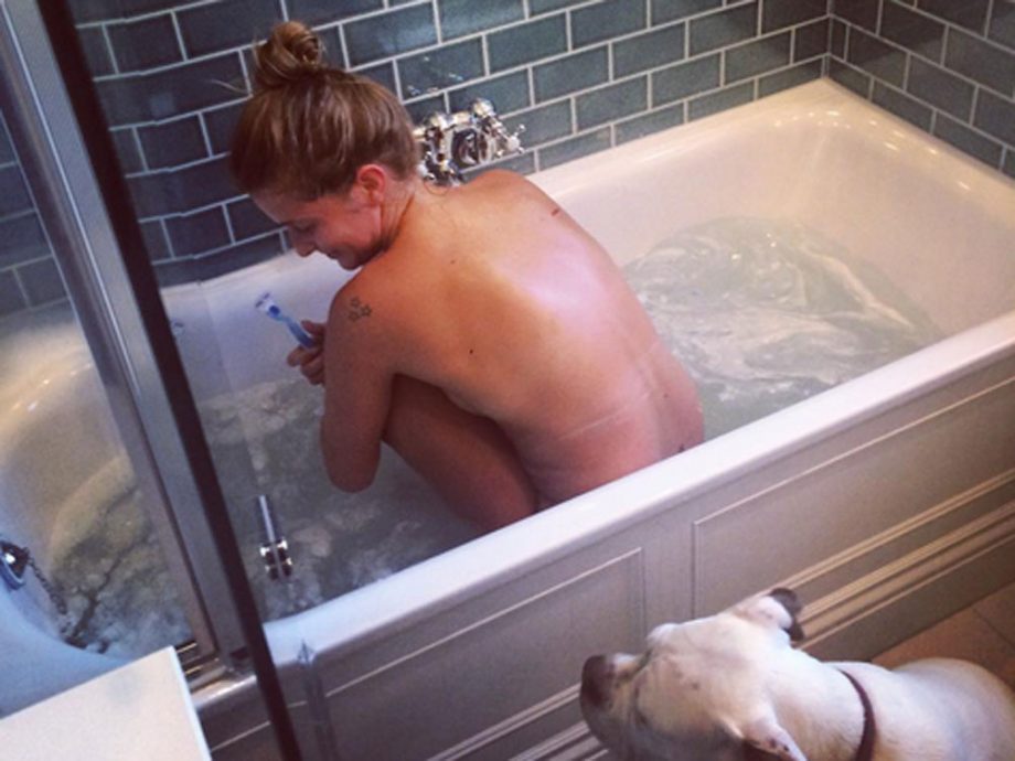 Millie Mackintosh Is Caught Out In The Bath By Husband Professor Green, 2015