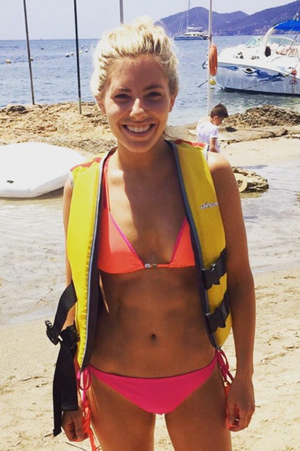 Mollie King Is Ready For Some Jet Ski Action In Her Hot Neon Two-Piece, 2015