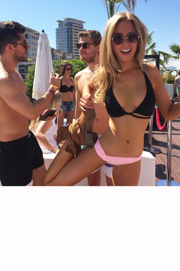 Made In Chelsea's Nicola Hughes Parties With Alex Mytton In Barcelona, 2015