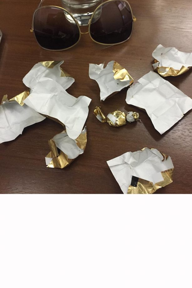 Nicole Scherzinger Shares The Evidence Of Her Chocolate Binge On Instagram, 2015