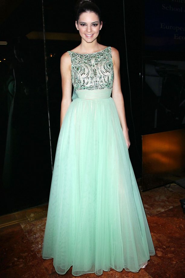 Kendall Jenner At The Sherri Hill Show During New York Fashion Week, 2012