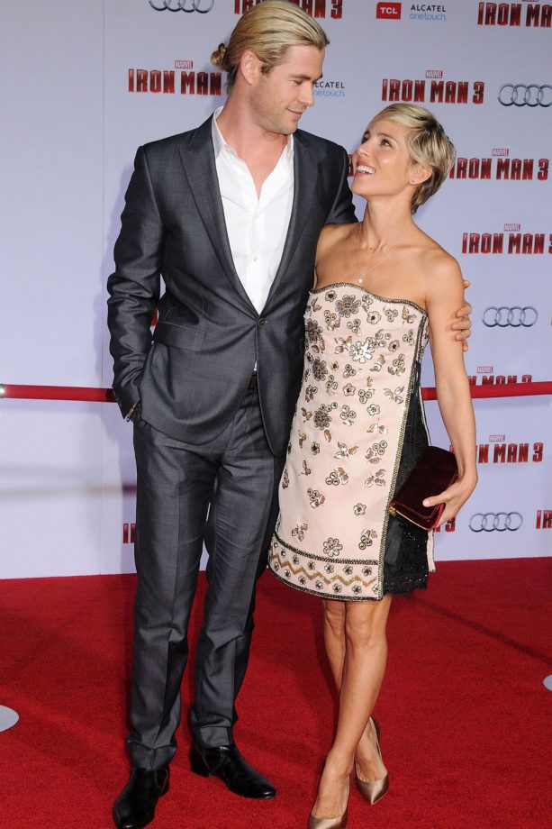 Chris Hemsworth And Elsa Pataky Hit The 'Iron Man 3' LA Premiere, 2013