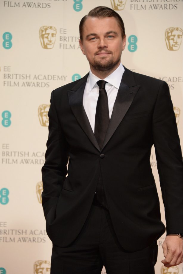 Leonardo DiCaprio At The BAFTAs, 2015