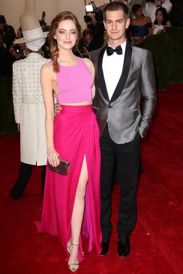 Emma Stone And Andrew Garfield Look Elegant At The Met Ball, 2014