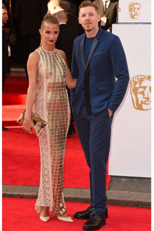 Millie Mackintosh And Professor Green Hit The BAFTAs, 2014