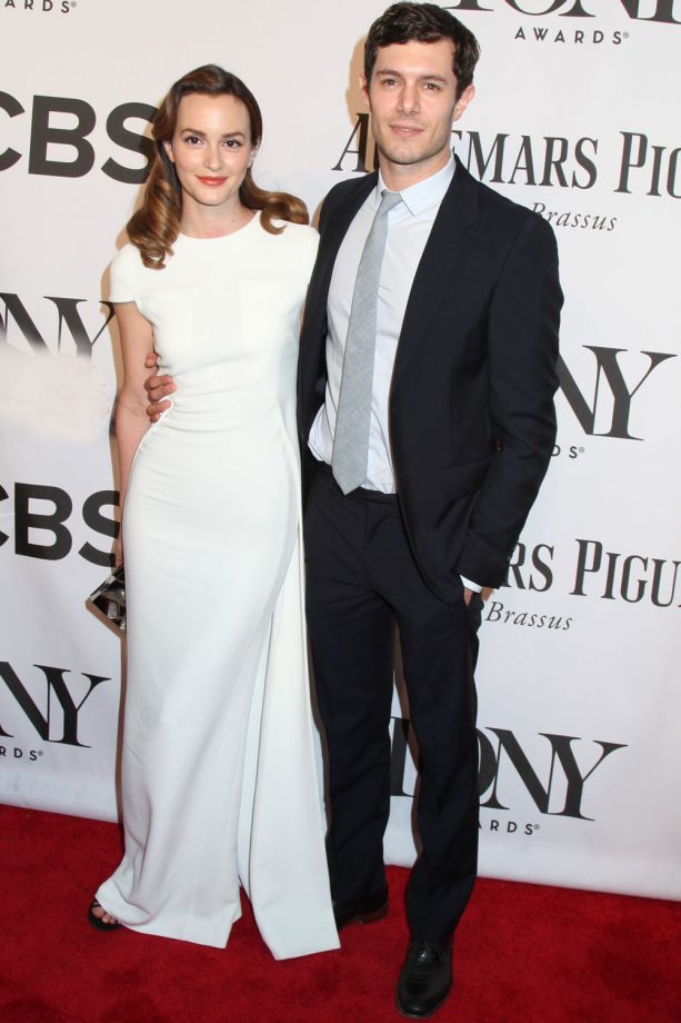 Leighton Meester And Adam Brody Do Monochrome At The Tony Awards, 2014