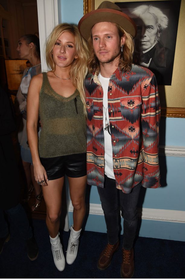 Ellie Goulding And Dougie Poynter Work The Boho Trend At London Fashion Week, 2014
