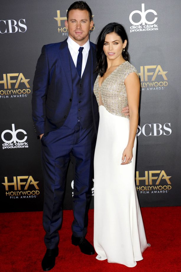 Channing Tatum And Jenna Dewan Couple Up At The Hollywood Film Awards, 2014