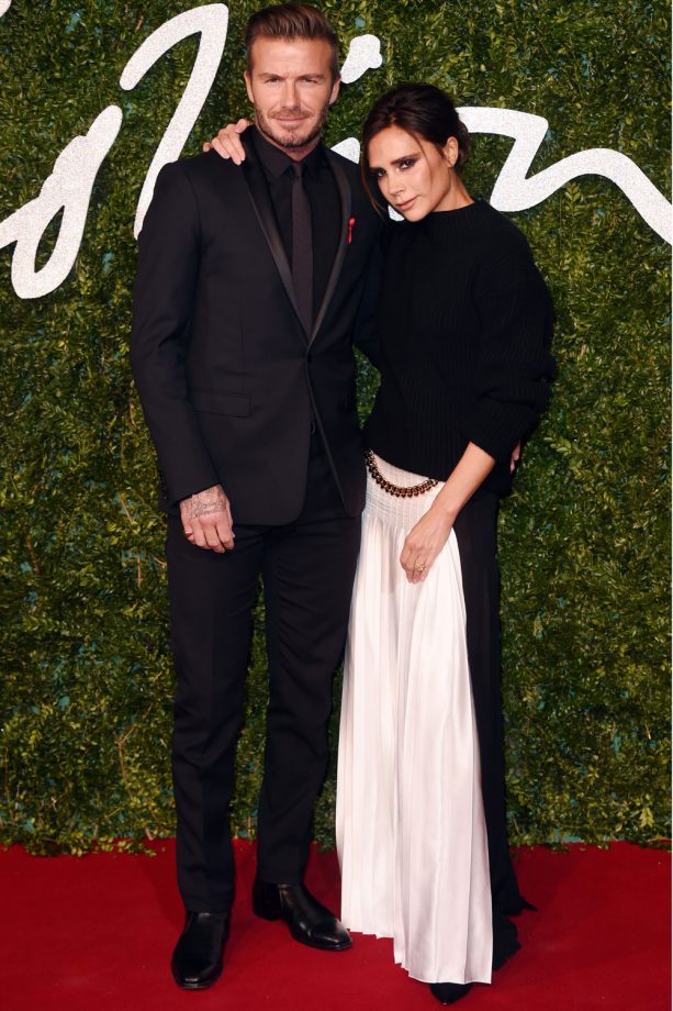 Victoria And David Beckham Stun At The British Fashion Awards, 2014