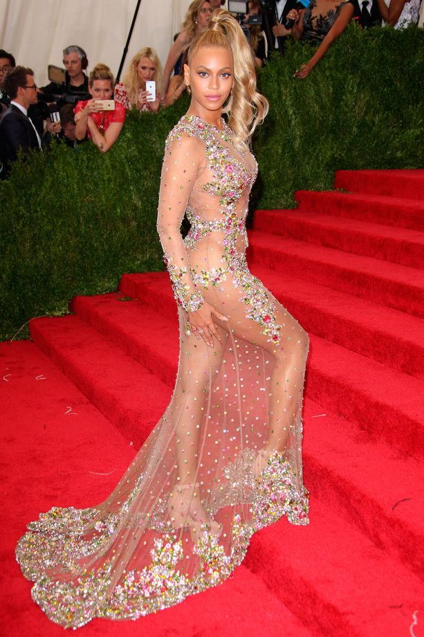 Beyoncé Dares To Bare In This Revealing Givenchy Dress At The Met Gala, 2015