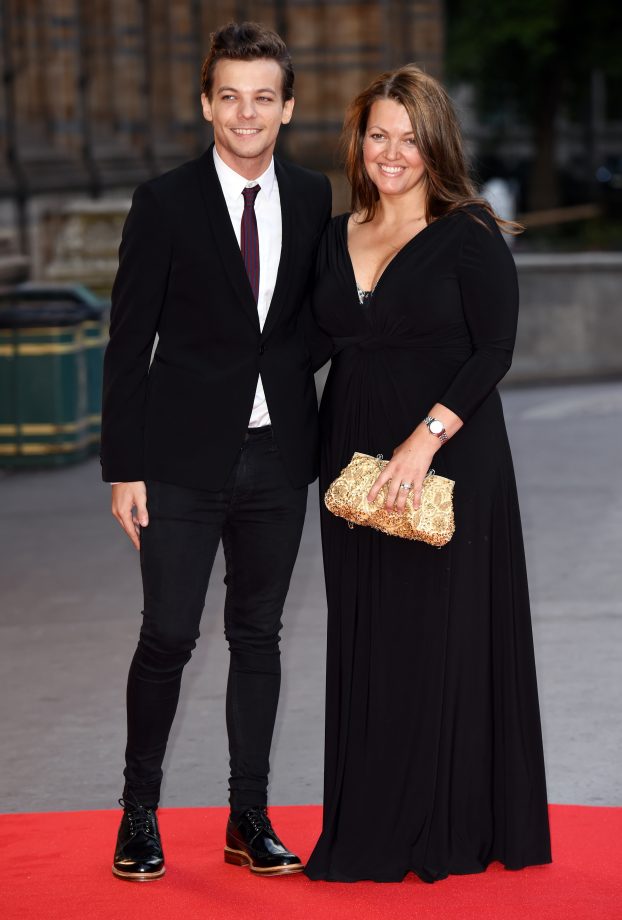 Louis Tomlinson Takes His Mum To The Believe In Magic Cinderella Ball, 2015