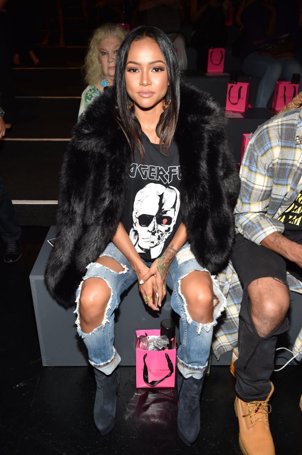 Karrueche Tran At The Betsey Johnson Show, 2015