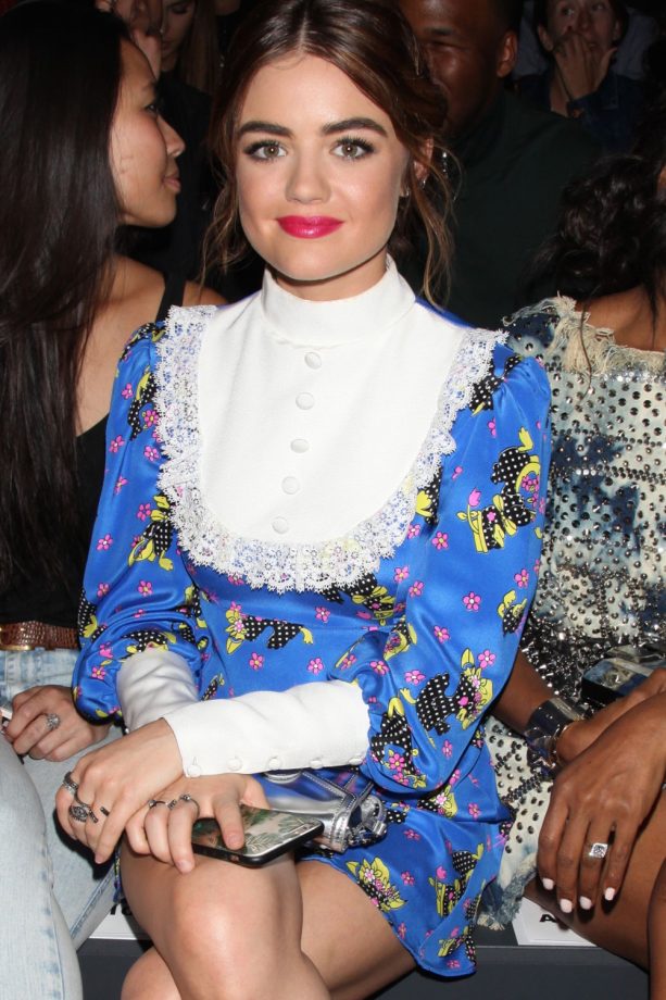 Lucy Hale At The Jeremy Scott Show, 2015