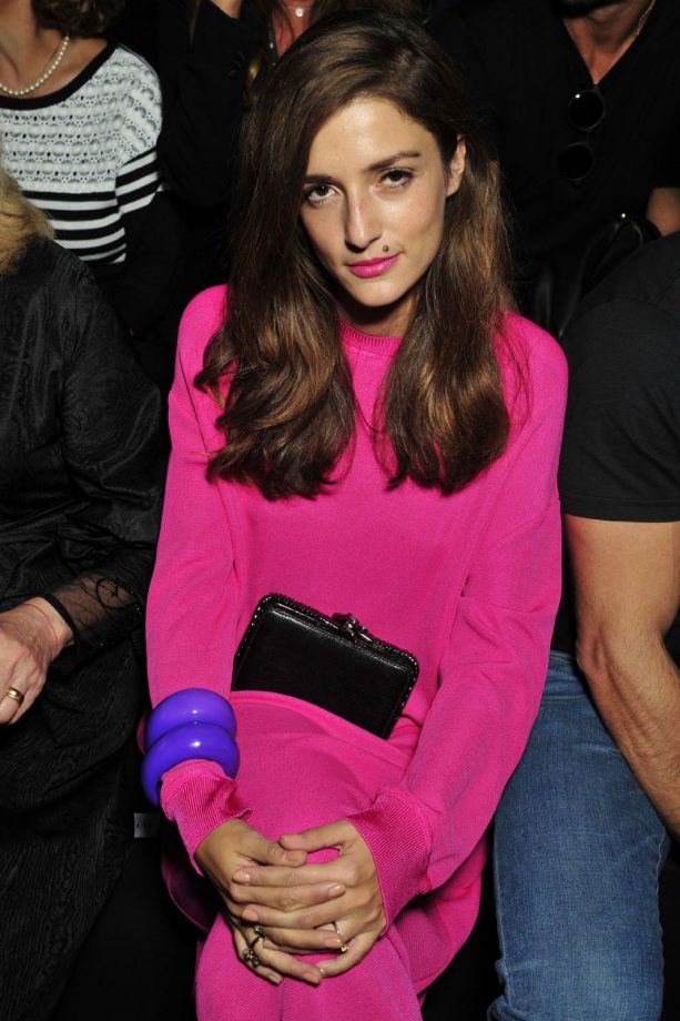 Eleonora Carisi Front Row At The DSquared2 Show, 2015