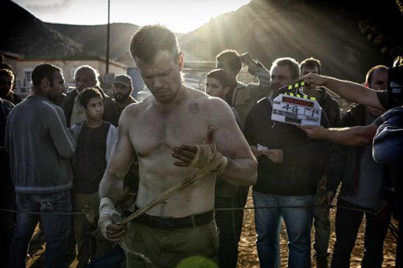 Matt Damon Starts Work On The 'Bourne 5' Film Set, 2015