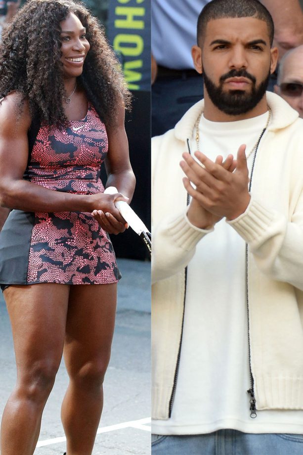 Serena Williams And Drake Go Public, 2015