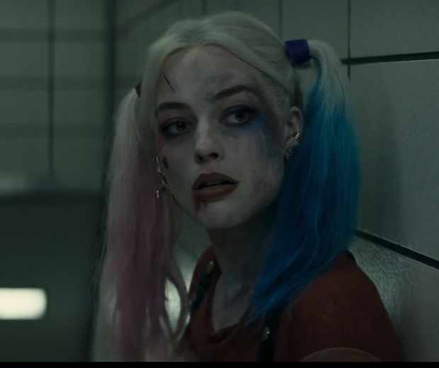 margot robbie as Harley Quinn in suicide squad