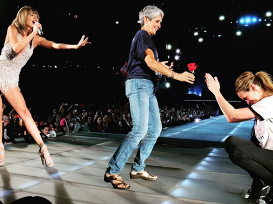 Taylor Swift Dedicates A Song To Her New Godson, 2015