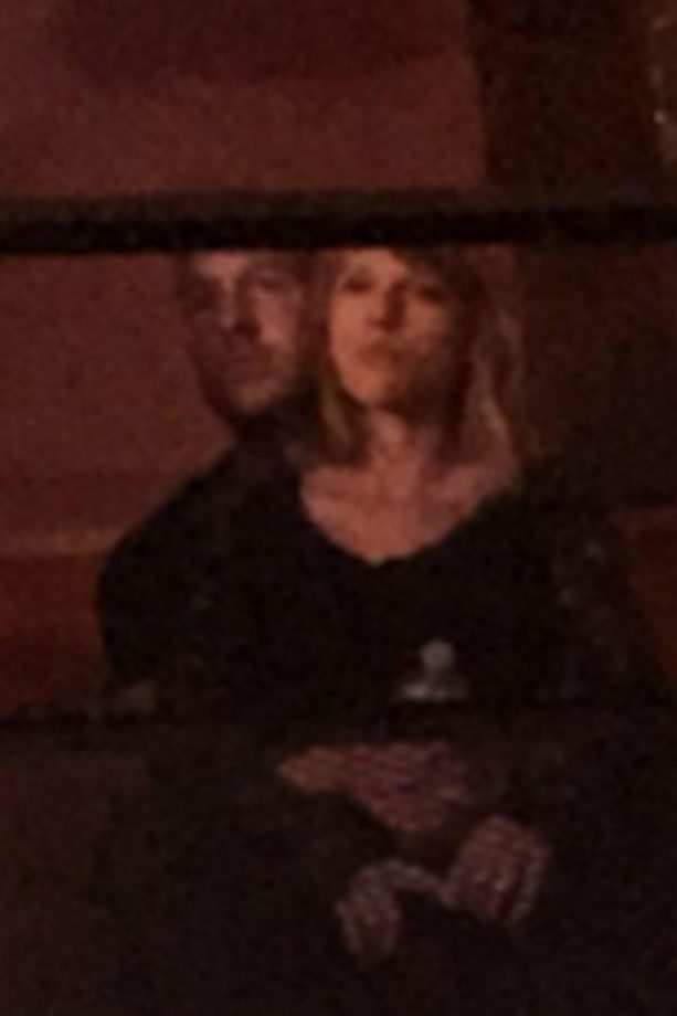 Calvin Harris Cuddles Girlfriend Taylor Swift Whilst Watching A Gig Together, 2015
