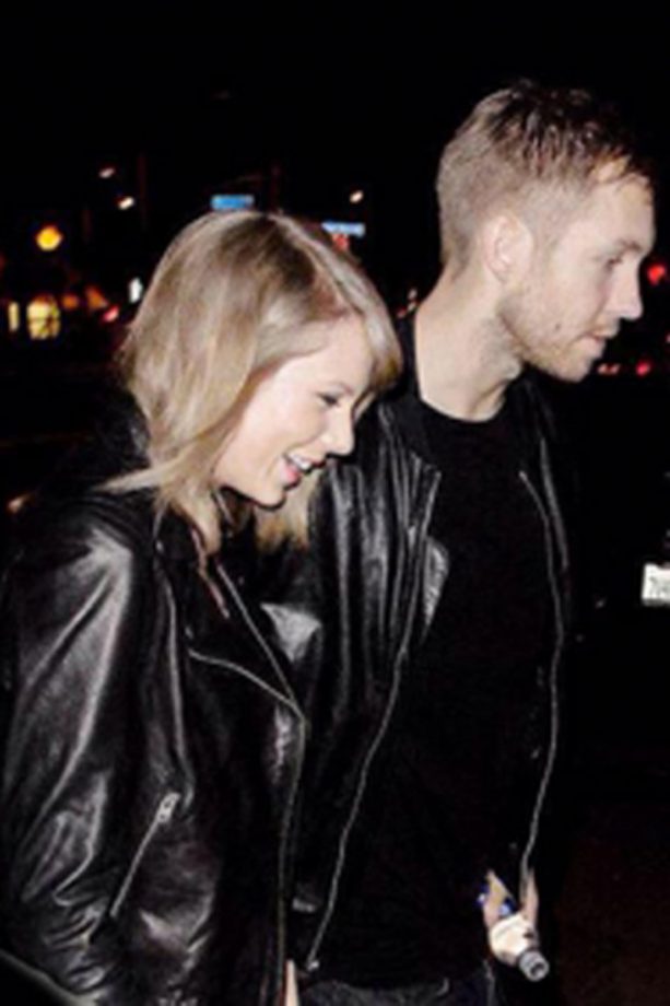 Taylor Swift And Calvin Harris Wear Matchy Matchy Leather Outfits On A Secret Date, 2015