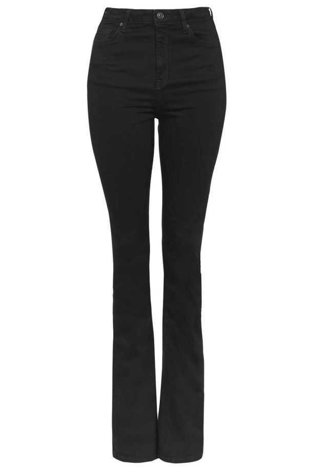 Topshop Black Flares, £40