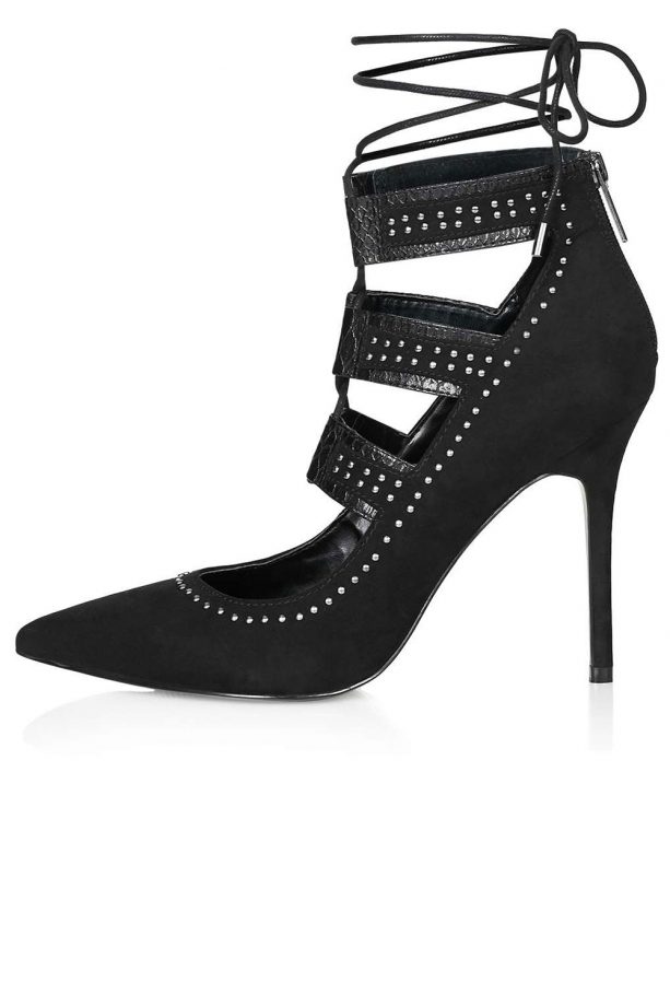 Topshop Pinstud Ghillie Shoes, £65