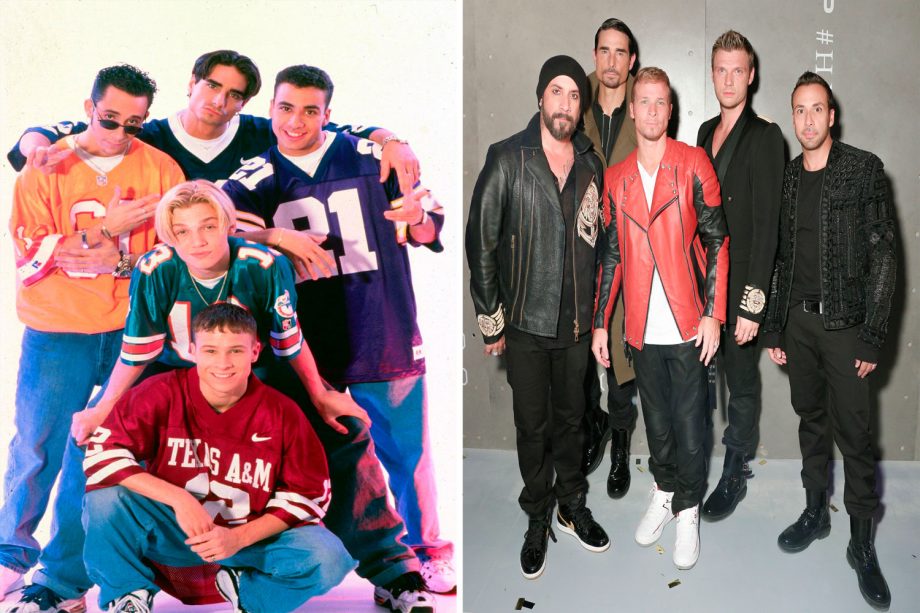 The Backstreet Boys During The 90s And At The Balmain X H&M Collection Launch In New York, 2015
