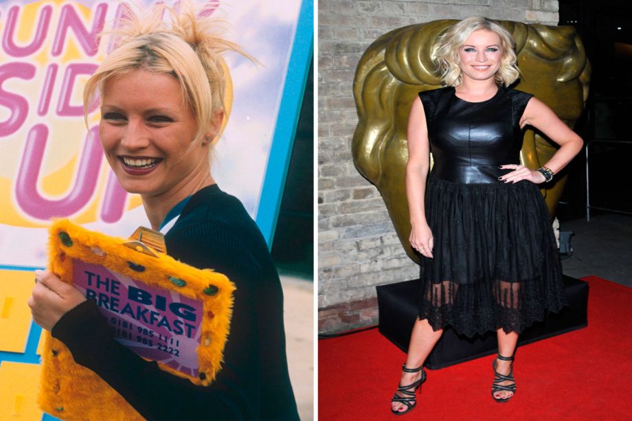 Denise Van Outen Presents 'The Big Breakfast' And Appears At The British Academy Children's Awards In London, 2015