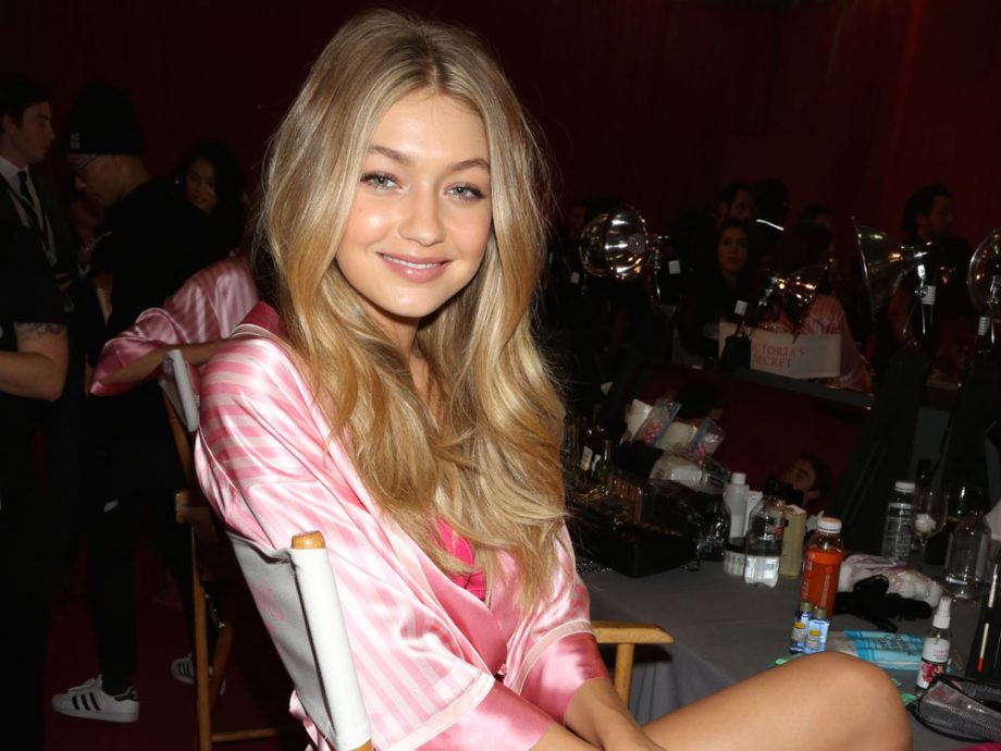 Gigi Hadid made her Victoria's Secret debut last night