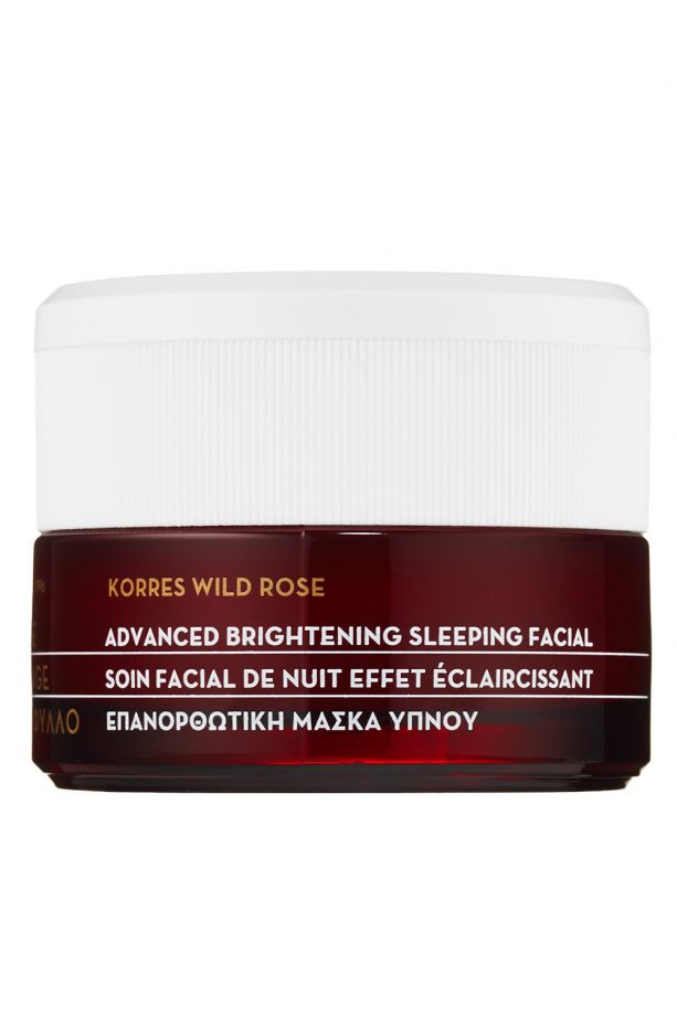 Korres Wild Rose + Vitamin C Advanced Brightening Sleeping Facial, £26