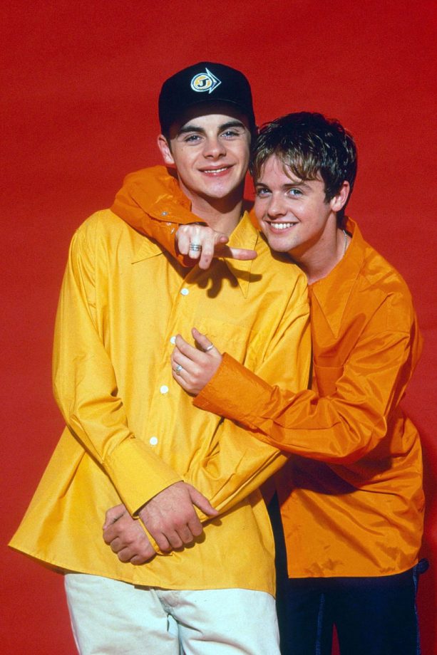 Ant & Dec AS PJ & Duncan For A Very Colourful Photo Shoot In 1996 Both Aged 21