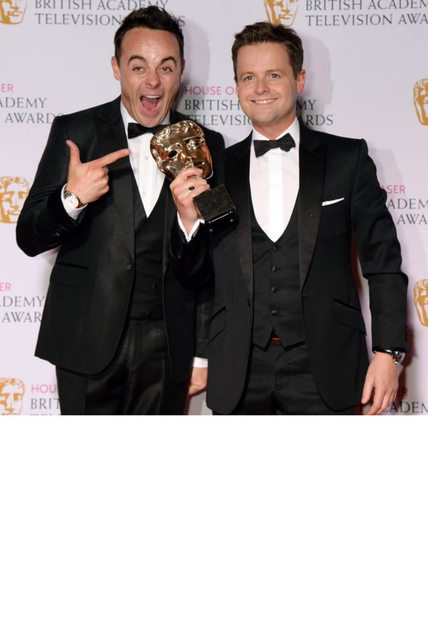 Ant & Dec Celebrate A Television BAFTA Award In London, 2015