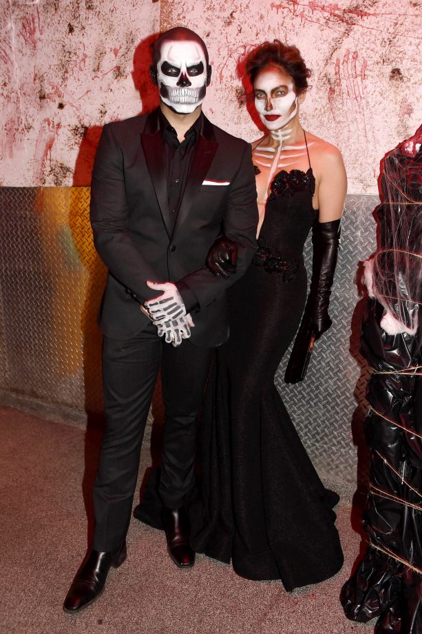 Jennifer Lopez Dress Up For A Halloween Party With Beau Casper Smart In New York, 2015
