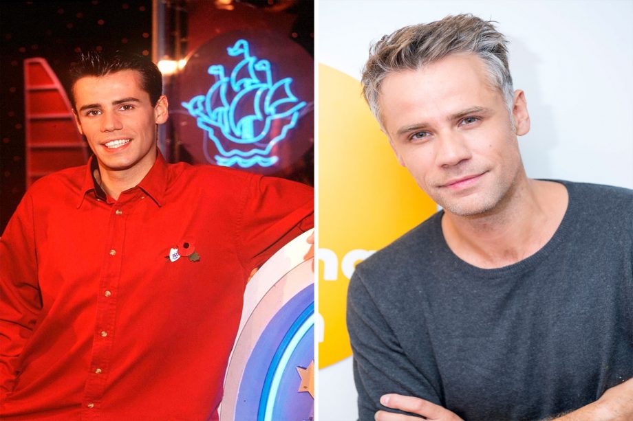 Richard Bacon As The Fresh Faced Presenter Of 'Blue Peter' Appears Backstage At 'Good Morning Britain', 2015
