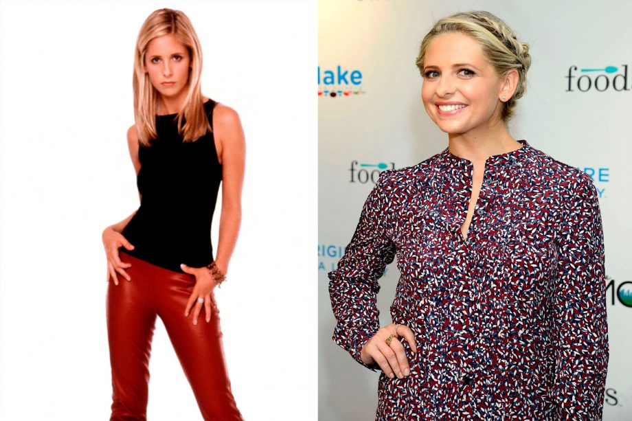 Sarah Michelle Gellar The Star Of 'Buffy The Vampire Slayer' At An Event In New York, 2015