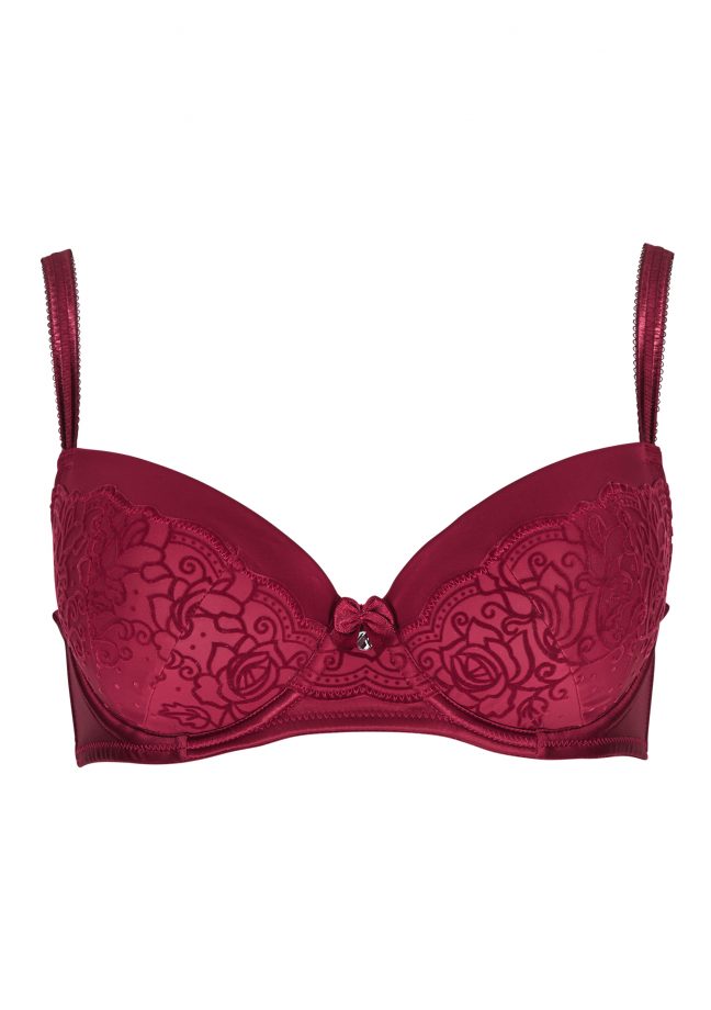 Tu At Sainsbury's Crimson Lace Bra