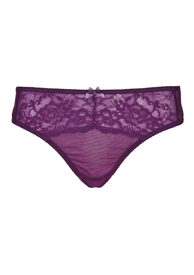 Tu At Sainsbury's Purple Lace Briefs