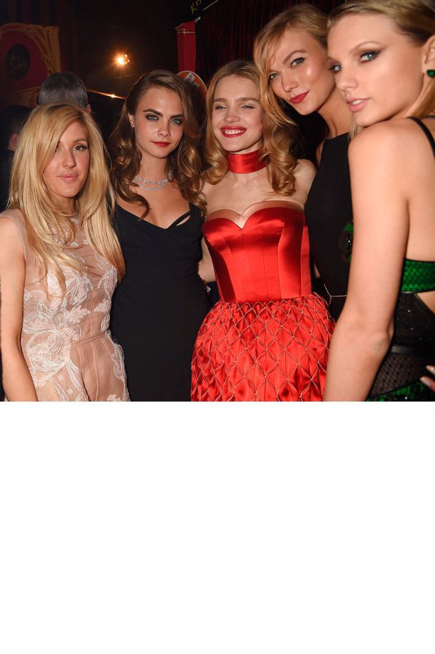 Natalia Vodianova Hangs Out With Her Celebrity Pals Ellie, Cara, Karlie And Taylor At Her Fabulous Fund Fair Event, 2015